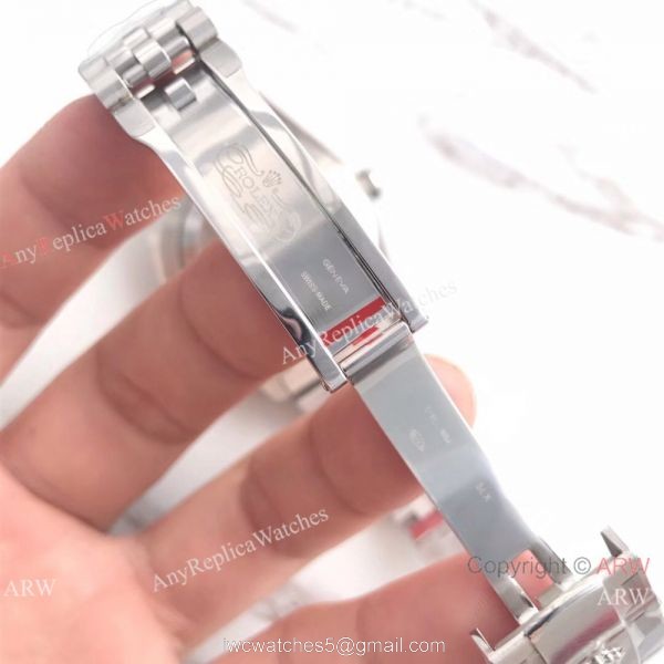 (EW) Clone Swiss ETA3255 Replica Rolex Datejust II SS Black Face Datejust II Watch 41mm 2