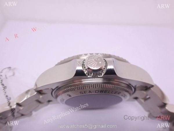 Noob Factory V3 Replica Rolex Deepsea Watch with D-Blue Face Black Ceramic Bezel 2