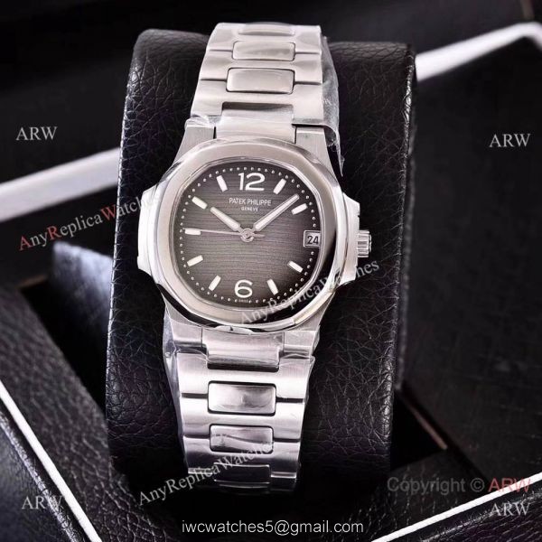 Best Replica Nautilus Patek Philippe Ladies Watch Blue Dial 2