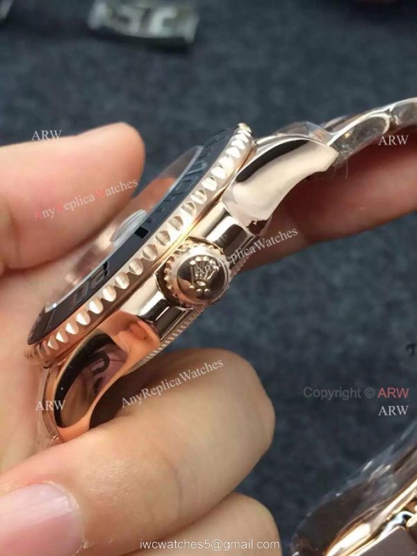 Rolex Yacht Master Baselworld The Oyster Perpetual Rose Gold Replica Watch 2