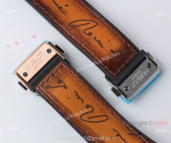 Swiss Grade Copy Hublot Classic Fusion V3 HUB1100 Watch Berluti Strap 2