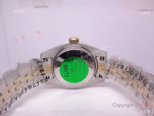 Rolex Datejust Watch 2-Tone Pink MOP Diamond bezel Ladies 31mm 2