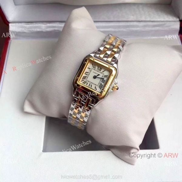 2018 New Replica Cartier Panthere De Womens Watch 2-Tone 2