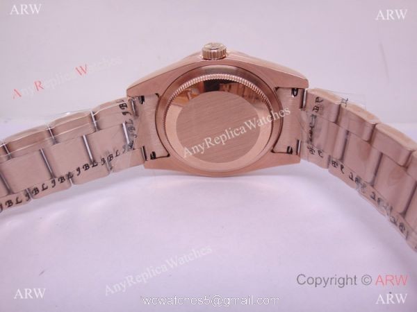 Rose Gold Rolex Datejust Goldust Dream Dial Watch 2