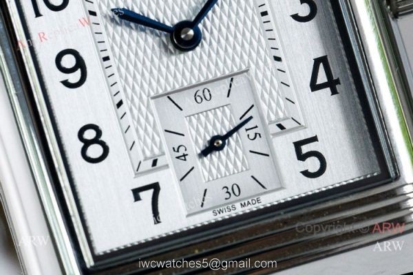 AN Factory Swiss Replica Jaeger-LeCoultre Reverso Duoface White Face Watches 2