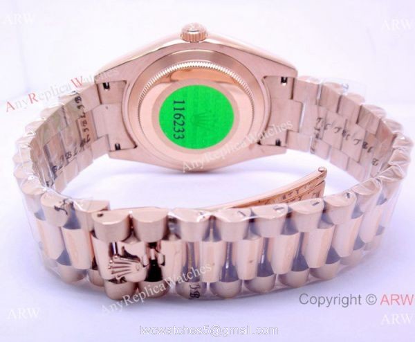 New Style Rolex Day-Date II Rose Gold Watch 41mm 2