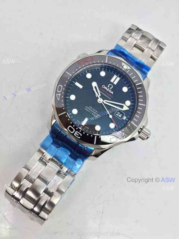 Replica Swiss 2836 Omega 007 Watch Replica for 50th Anniversary 2