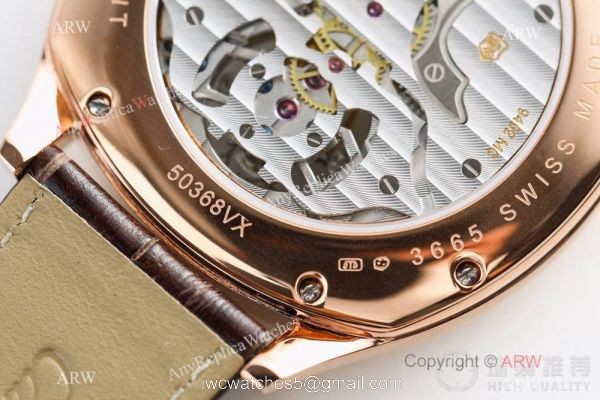 Replica Swiss Cartier Drive De Rose Gold Watch White Dial 41mm 2
