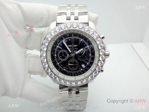 Replica Breitling For Bentley Motors Diamond Bezel Watch For Sale 2