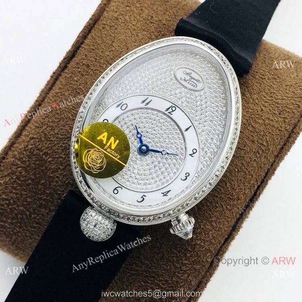 Iced Out Breguet Reine De Naples Swiss 1-1 Replica Watch Automatic 2
