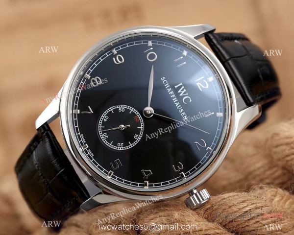 IWC Schaffhausen Portuguese 8 Days Replica Watch SS White Dial 2
