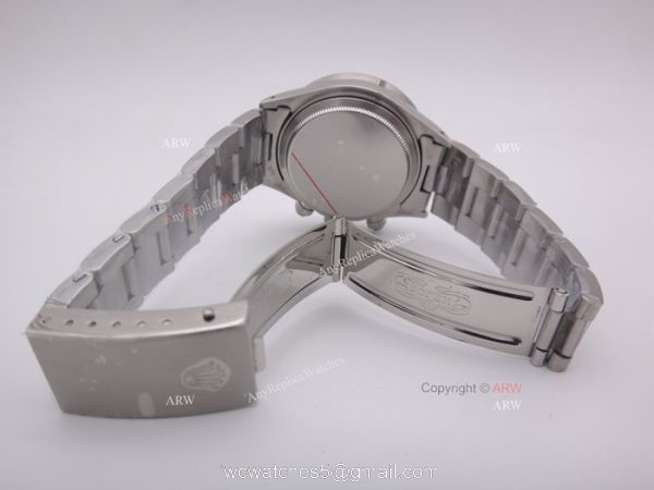 Replica Rolex Vintage Paul Newman Daytona 7750 Silver Dial Watch New Upgrade 2