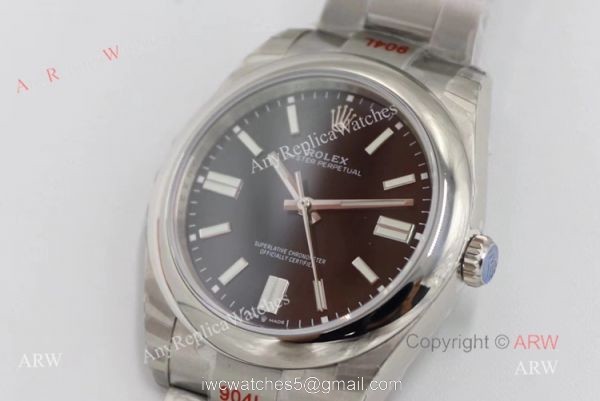 (EW) New Rolex Oyster Perpetual 41 Black Dial With Oyster Bracelet Swiss Replica Watches 2