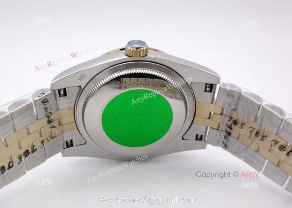 Rolex Datejust 2-Tone Jubilee Silver Diamond 36mm Watch Rolex 16233 Fake Watch 2
