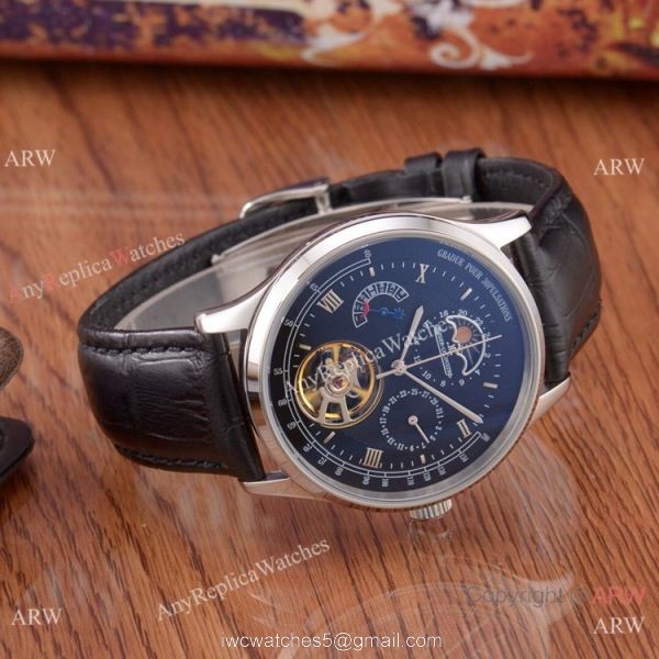 Jaeger-LeCoultre Master Tourbillon Rose Gold Watch Best Copy 2
