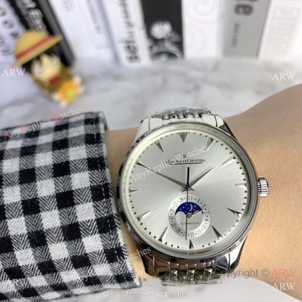 Clone Jaeger LeCoultre Master Ultra Thin Moon Men Watch 43mm 2