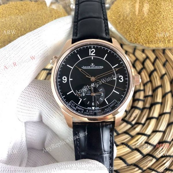 Copy Jaeger-LeCoultre Master Geographic Silver Dial watches 2