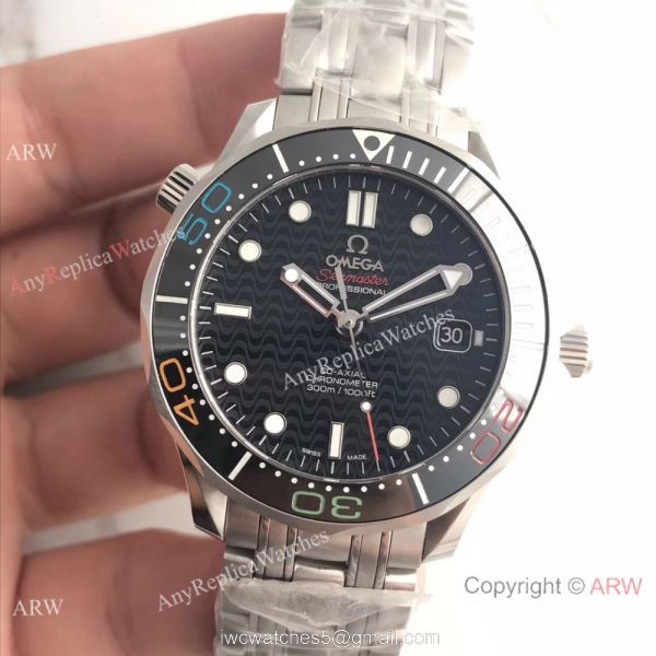Omega Seamaster James Bond 50th Anniversary Replica Watch with Swiss 2824 2