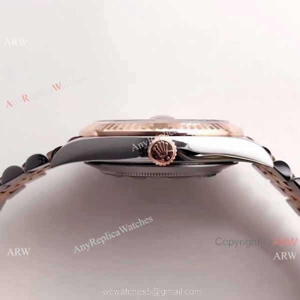 (EW) Rolex Everose Replica Watch 41mm Datejust II Coffee Brown Dial 2