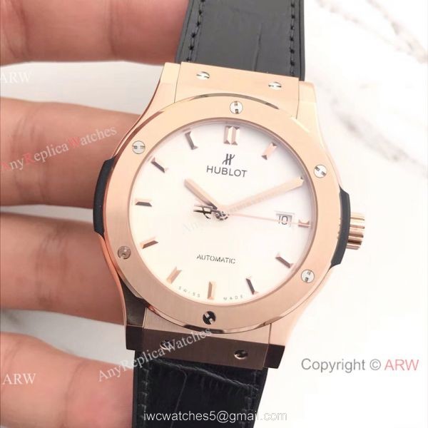 Hublot Geneve White Face HUB1112 Replica Watch Classic Fusion Series 2