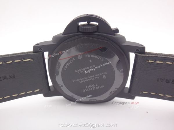 Panerai Luminor Submersible Ceramica PAM508 Replica Watch Brown Markers 2