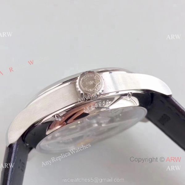 Swiss Replica IWC Portugieser Annual Calendar IW503504 Watch Gold Markers 2