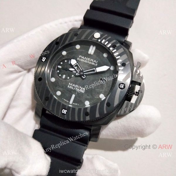 2019 Replica Panerai PAM 979 Submersible Marina Militare Carbotech Watch 2