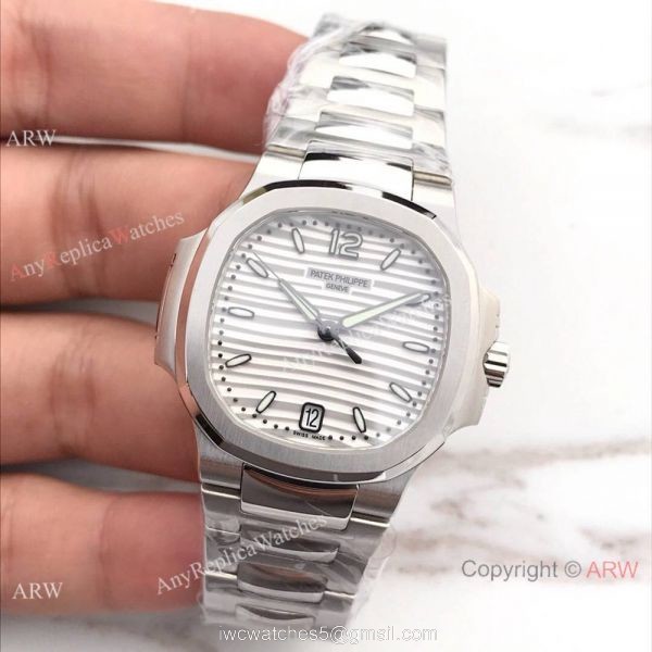 Swiss Replica Patek Philippe Nautilus 7118 Watch Stainless Steel White Dial 42mm 2