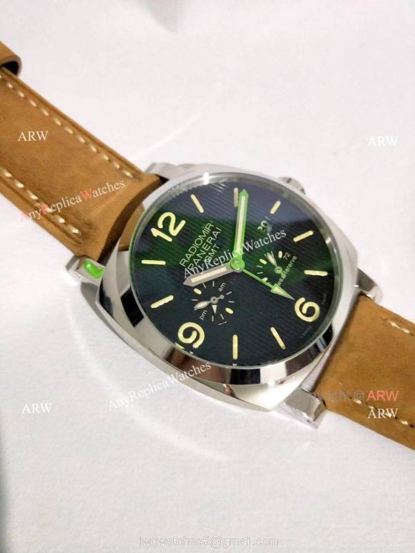 Best Panerai Radiomir GMT Power Reserve Black Dial Watch Pam 658 2