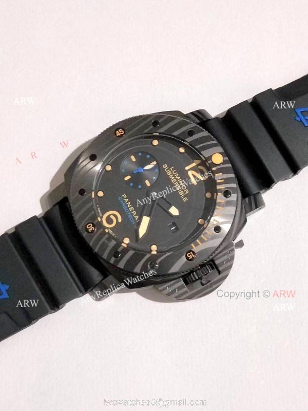 Buy Copy Panerai Luminor Submersible Carbon Case Watch PAM00616 2