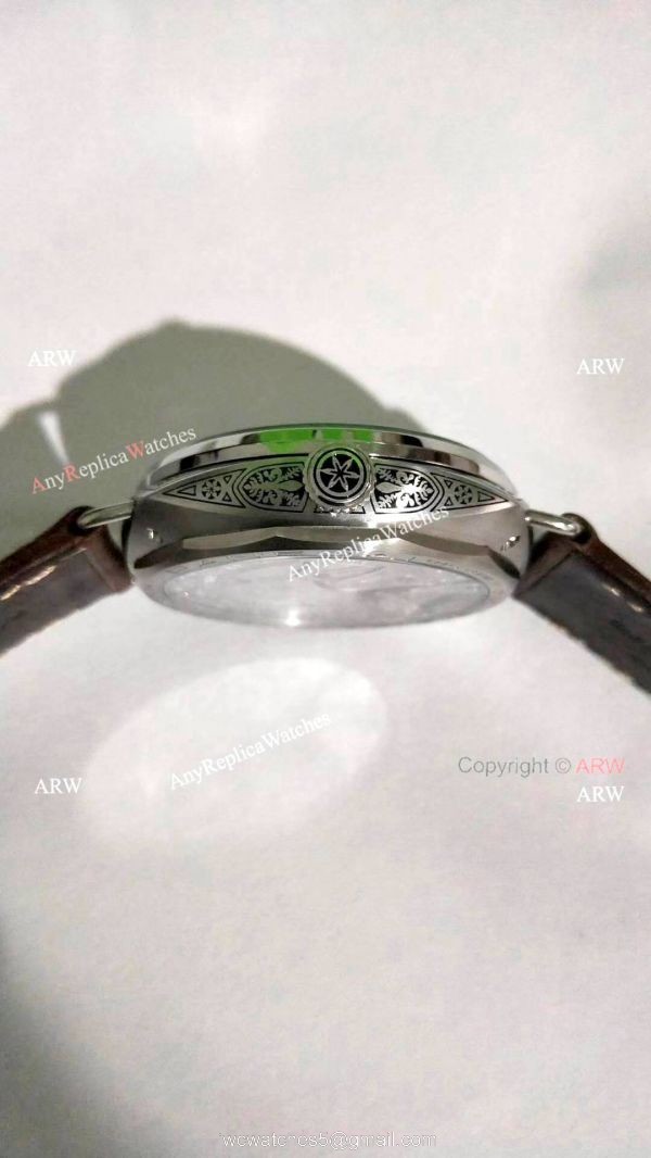 New Replica Panerai Radiomir Firenze PAM00672 Watch Brown Leather Band 2
