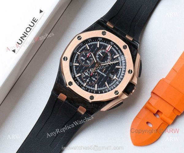 JF AUDEMARS PIGUET 26400 CAL.3126 44MM ROSE GOLD CASE WATCH 2
