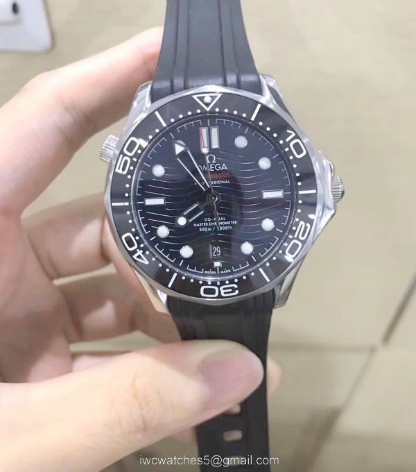 High Quality Replica Watches Omega Seamaster 300m 2018 New Automatic Watches New Wave Dials 2