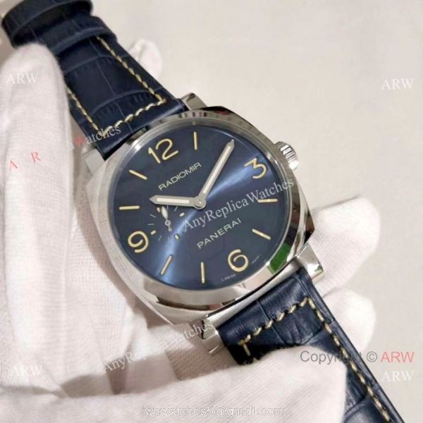 AAA Quality Radiomir Panerai Dark Blue Dial 47mm Watch PAM690 2