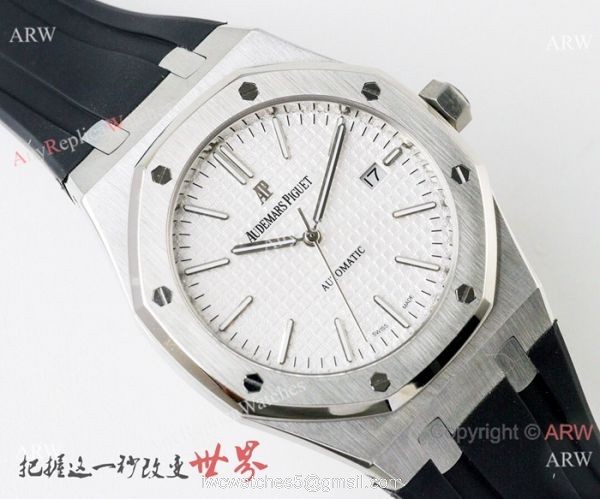 Copy Audemars Piguet Royal Oak 41mm Watches Blue Dial Deployment Clasp 2