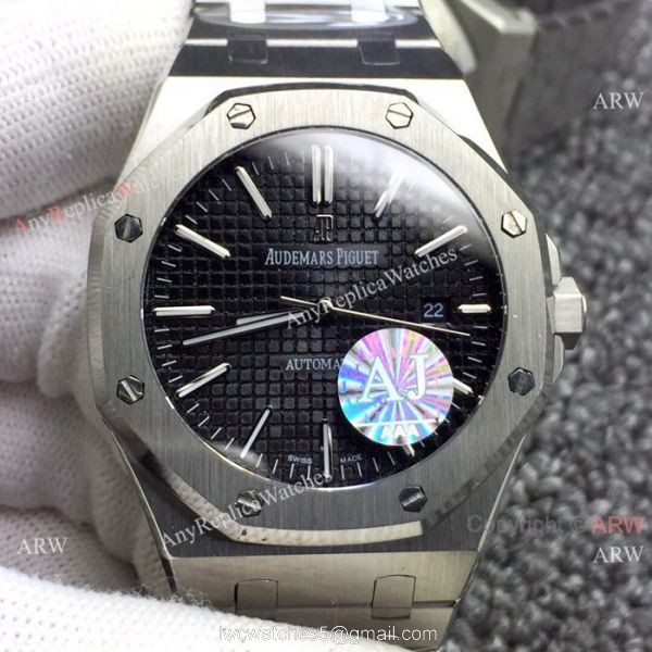 AAA Quality Audemars Piguet Royal Oak Stainless Steel Watches Silver Dial 2