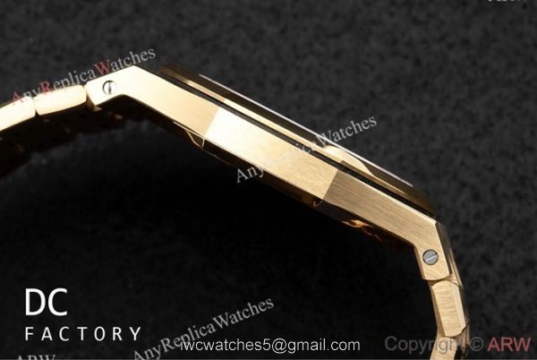 Best Copy Audemars Piguet Royal Oak Jumbo Extra Thin Watch Gold Case 2