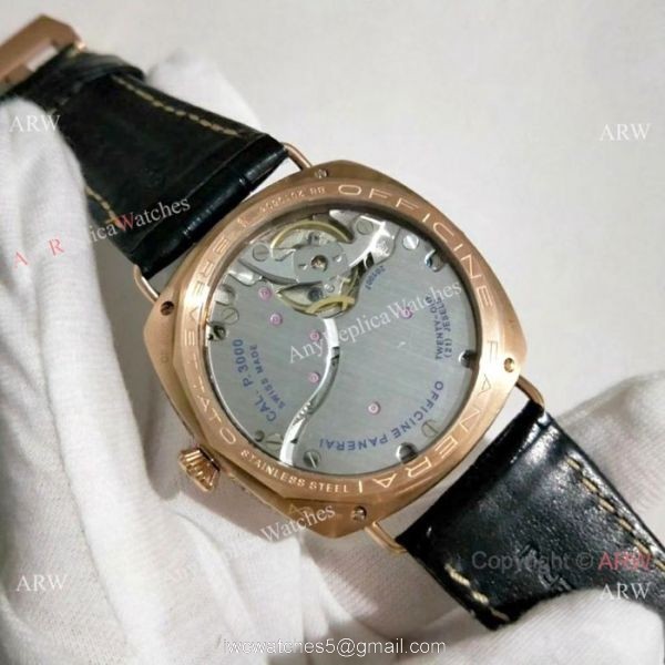 Copy Panerai Radiomir Firenze Rose Gold 47MM Watch PAM604 2