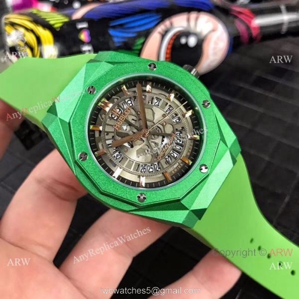 New Replica Hublot Big Bang Quartz Watch Skeleton Dial 2