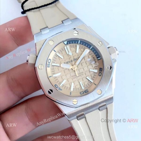 Copy Audemars Piguet Copy Royal Oak Offshore Diver GRAY Watch 2019 New Style 2