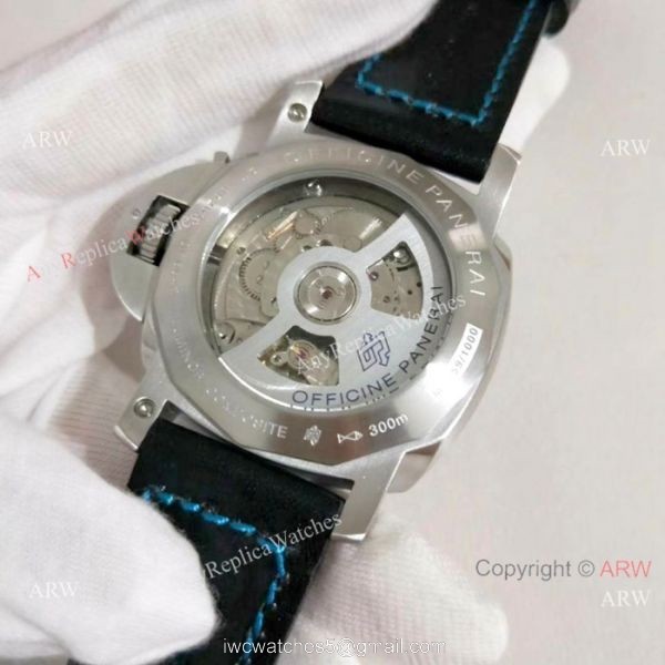 AAA Replica Panerai Luminor GMT 47MM Watch SS Skeleton 2