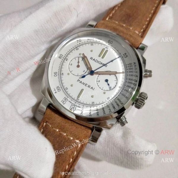 Best Quality Radiomir Panerai Replica watch 44mm White Dial 2