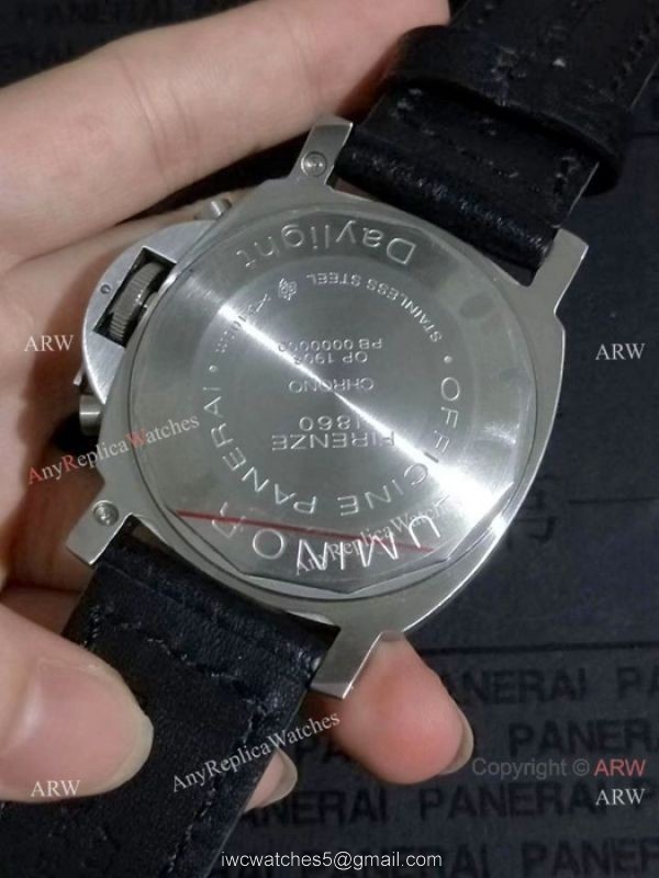 High Quality Panerai Flyback Chronograph Watch Black Dial 2