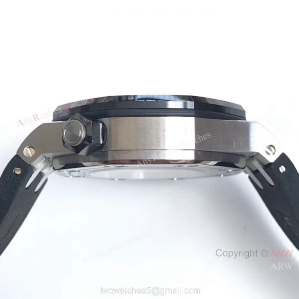 JF Swiss Replica Audemars Piguet Divers SS Black Bezel Watch 3120 Movement 2