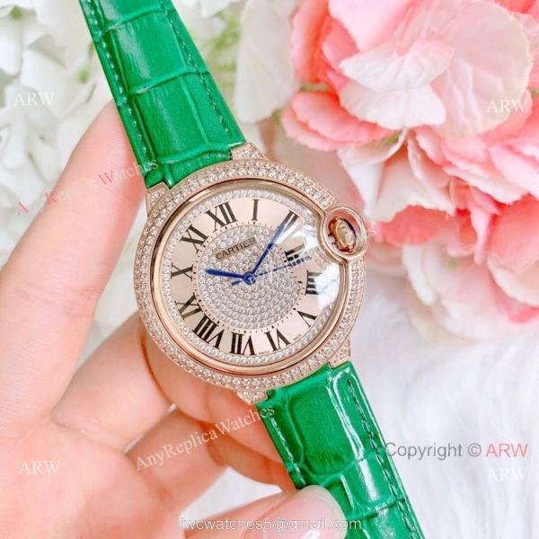 Best Replica Cartier Ballon Bleu De Quartz Watches Low Price 2