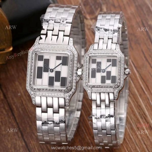 Fake Cartier Panthere de Limited Edition Stainless Steel Watches 2