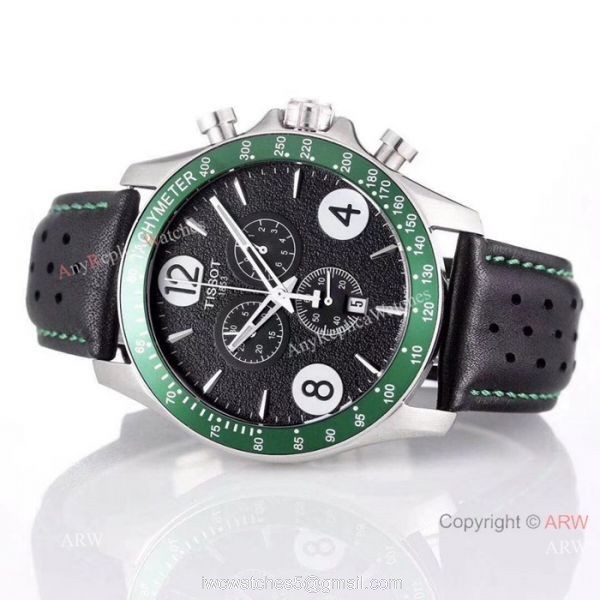 New Style Replica Tissot Chronograph Watches SS White Dial 2