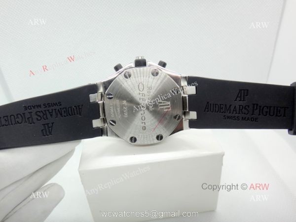 Best Copy Audemars Piguet Royal Oak Offshore Watch Full Diamond Gray Dial 2