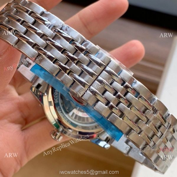 Omega Swiss 8500 Replica Watches Stainless Steel White Face 2