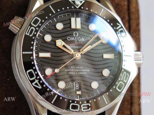 (OM)Swiss Omega Seamaster Diver 300m Nylon Band watch Omega 8800 Movement 2